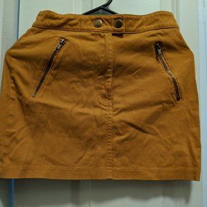 Forever 21 yellow Mini Skirt